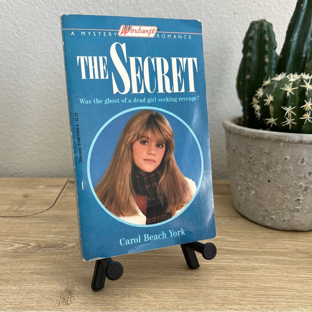 The Secret by Carol Beach York Vintage 1984 YA Mystery Romance Paperback